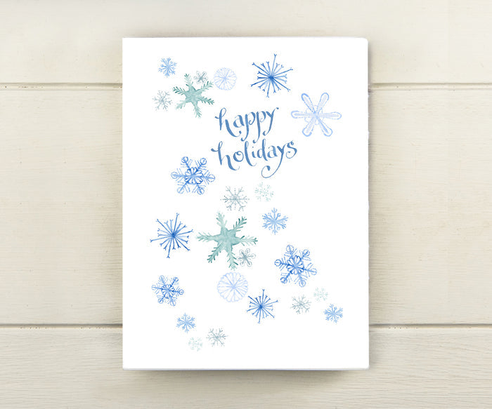 Soft Snowflakes Card