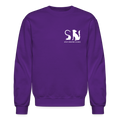 Spay/Neuter Clinic Crewneck Sweatshirt - purple