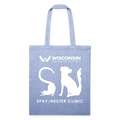 Spay/Neuter Clinic Recycled Tote Bag - light Denim