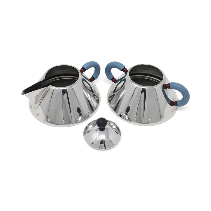 Stainless Creamer and Sugar Michael Graves for Alessi Italy