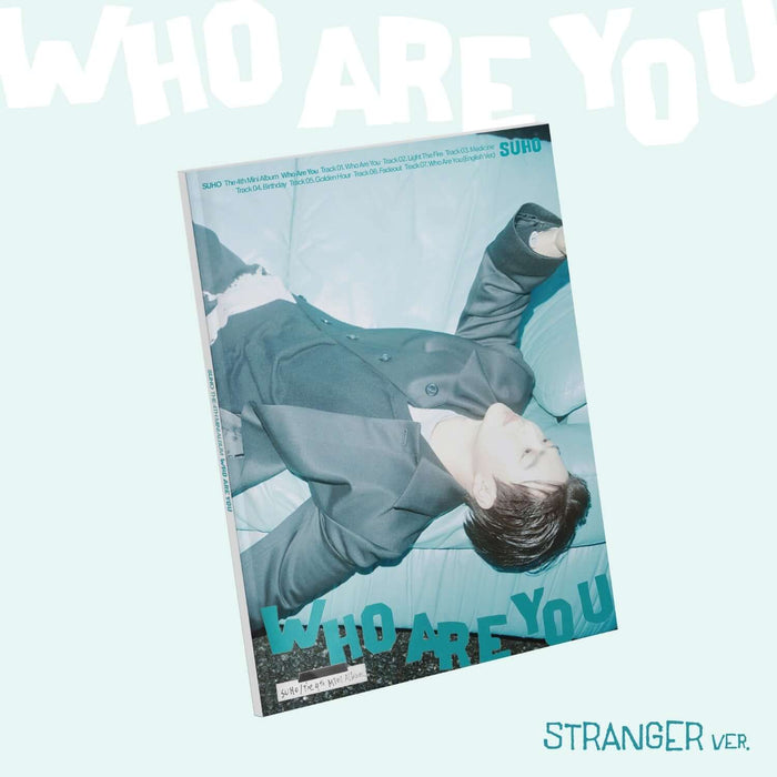 SUHO - 4th Album [Who Are You] (Stranger Ver.) - Kpop Album | Kool Seoul - Buy Kpop Albums Online