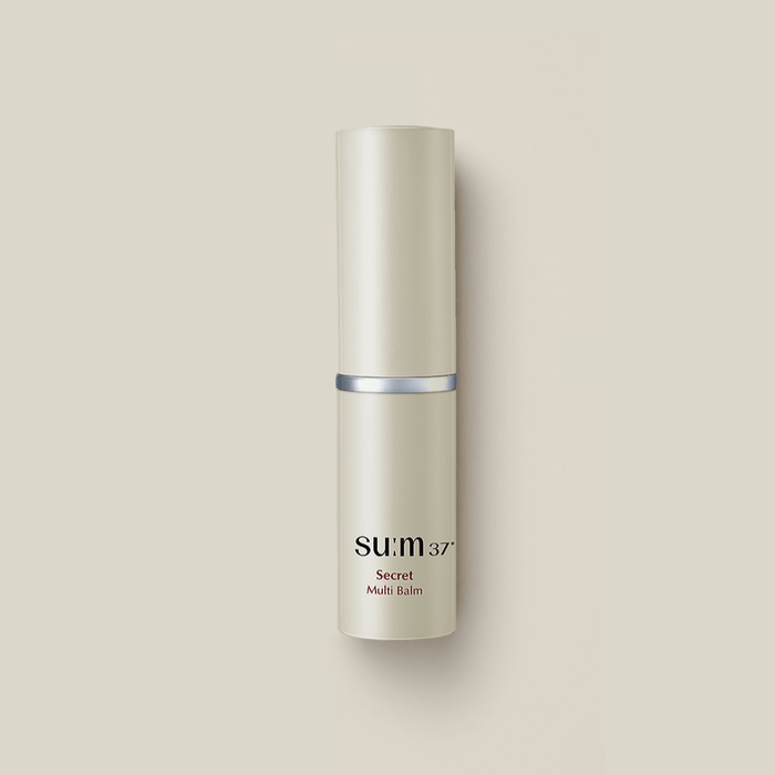 SU:M37 Secret Multi Balm 7g product image showcasing sleek design in neutral background.