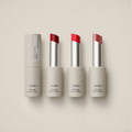 SU:M37 Skin-Stay Glossy Lip Balm featuring three shades of glossy finish lip balms with sleek packaging.