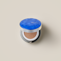 Open compact of SU:M37 Water-full CC Cushion Perfect Finish on a neutral background.