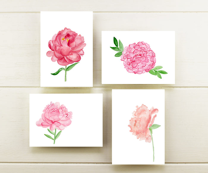 Summer Peonies Note Cards
