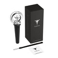 TAEMIN Official LIGHSTICK for 2024 TAEMIN WORLD TOUR Ephemeral Gaze, including packaging and accessories.