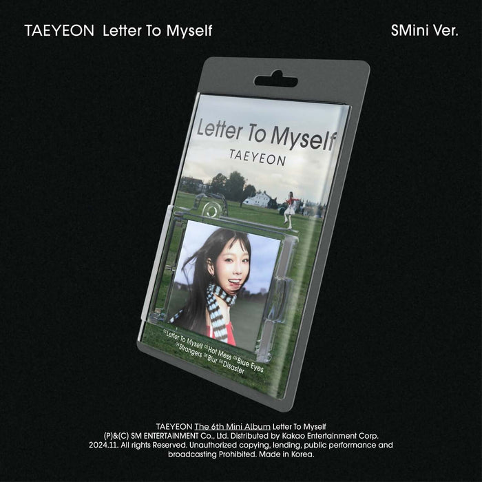 TAEYEON - 6th Album [Letter To Myself] (SMini Ver.) (Smart A | Kool Seoul - Buy Kpop Albums Online