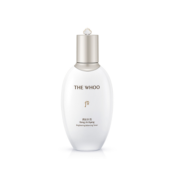 Image of THE WHOO Gongjinhyangseol Whitening Balaning Toner 150ml bottle.