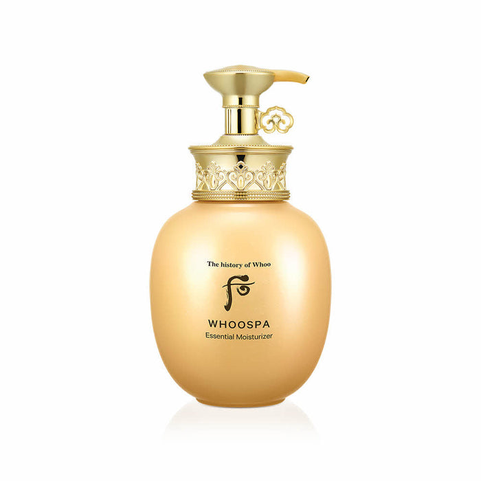 THE WHOO Whoo Spa Essentail Moisturizer 220ml golden bottle front view
