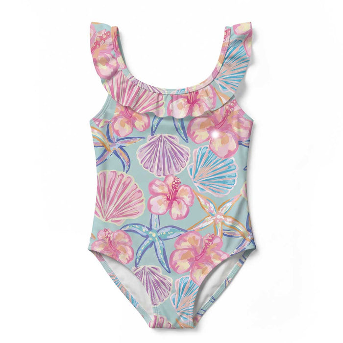 Tidal Calm One-Piece Swimsuit