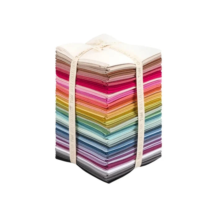 Tilda Solids 50 Color Fat Eight Bundle