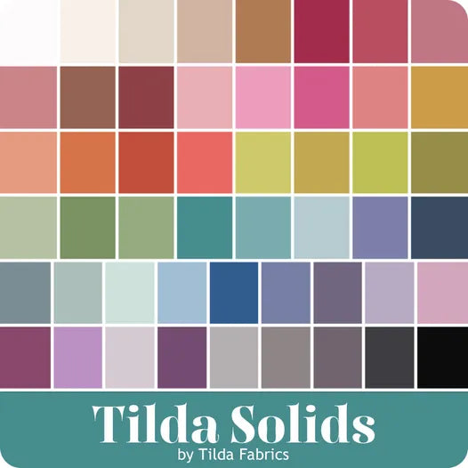 Tilda Solids 50 Color Fat Eight Bundle