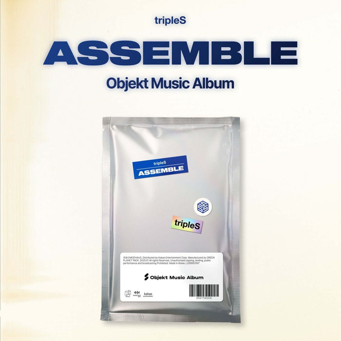 TRIPLES - [ASSEMBLE] (Objekt Music Album) - Kpop Album | Kool Seoul - Buy Kpop Albums Online