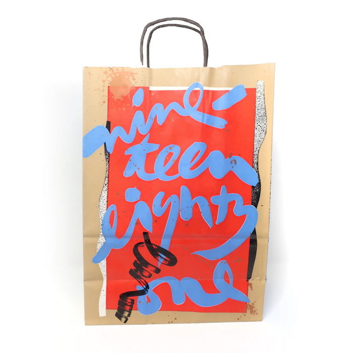 Vintage Bloomingdale's 1981 Handled Shopping Bag by Laurie Rosenwald