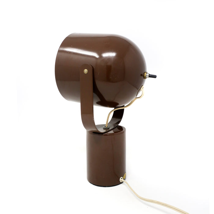 Vintage Brown Desk or Table Lamp