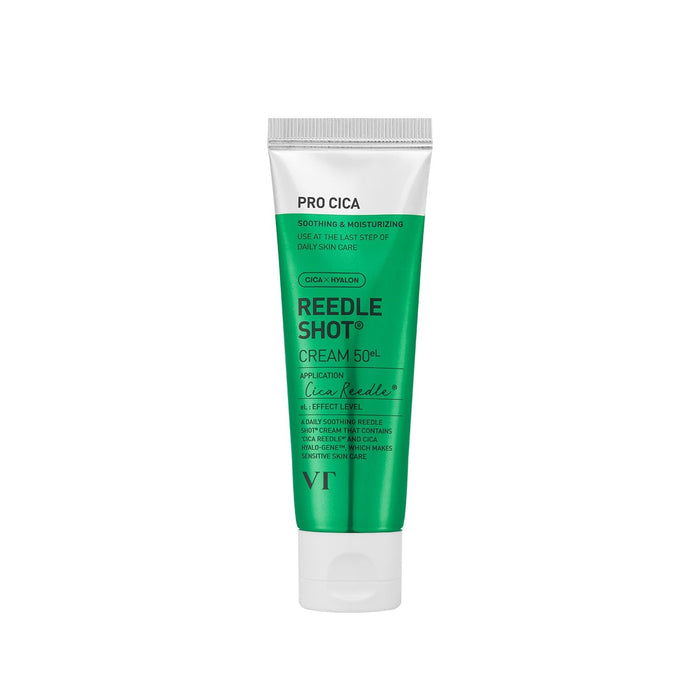 VT COSMETIC Pro Cica Riddleshot Cream 50g product image with tube packaging.