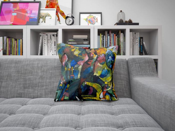 Wassily Kandinsky Abstract Painting, Throw Pillow, Abstract Art Pillow, Soft Pillow Cases, Modern Pillow, Large Pillow Cases