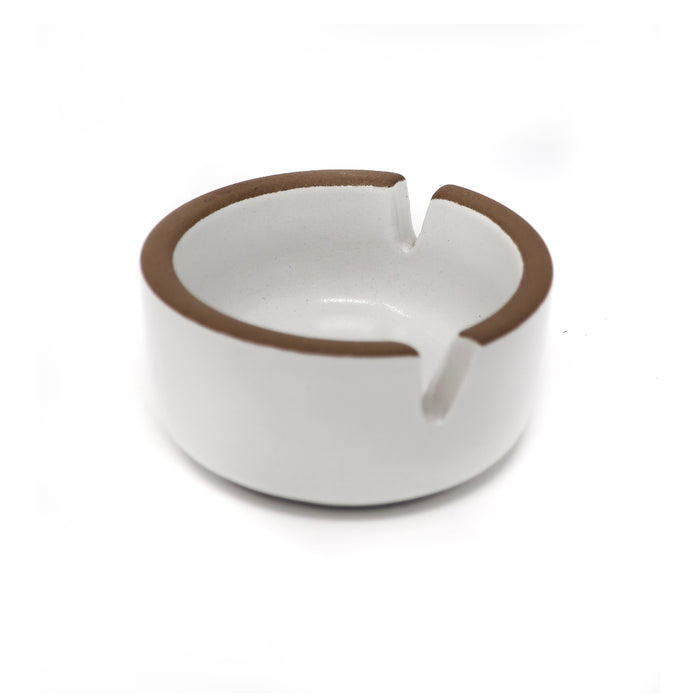 White Heath Ceramics Ashtray