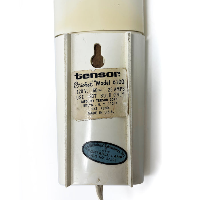 White Tensor Cricket Folding Lamp