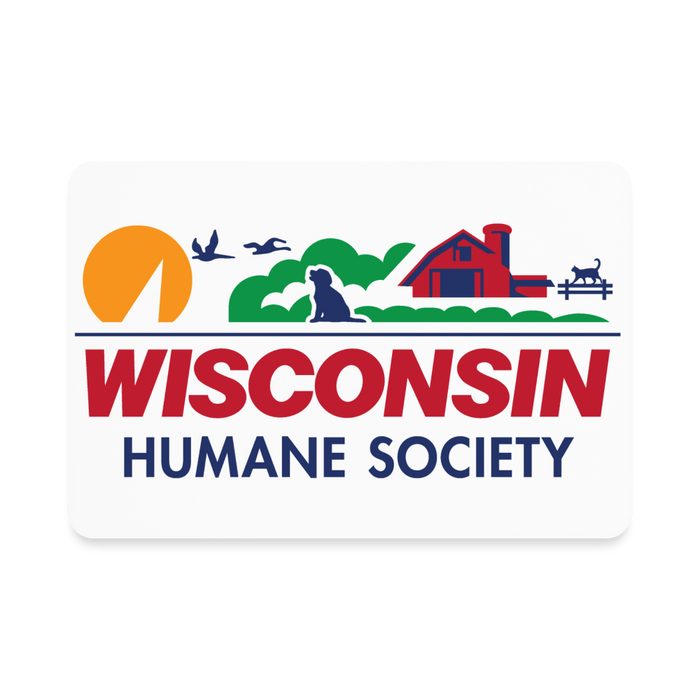 WHS License Plate Rectangle Magnet - white