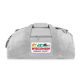 WHS License Plate Recycled Duffel Bag - gray