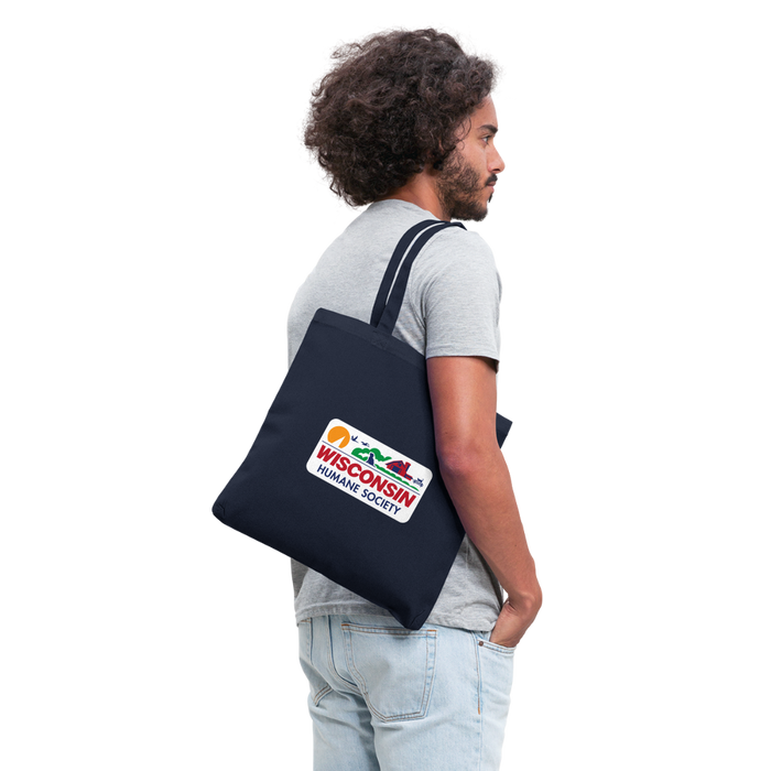 WHS License Plate Tote Bag - navy
