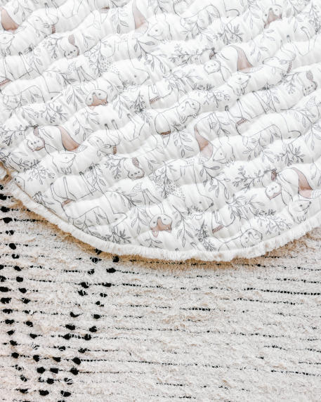 Woodland Ezra Quilted Playmat
